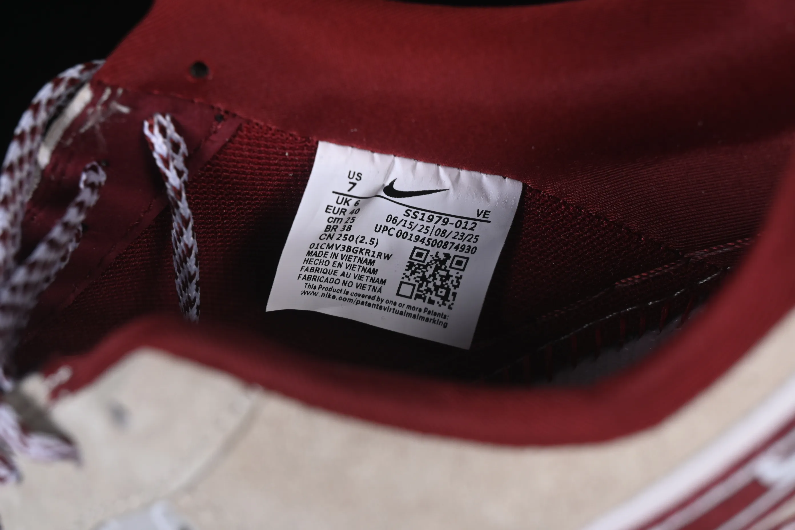 All Categories Nk Air Force 1 Air Force Series Nk Air Force 1 Low Air Force Low Nike Air Force 1'07 Low Light Rice Wine Red Air Force One Low Casual Shoes SS1979-012